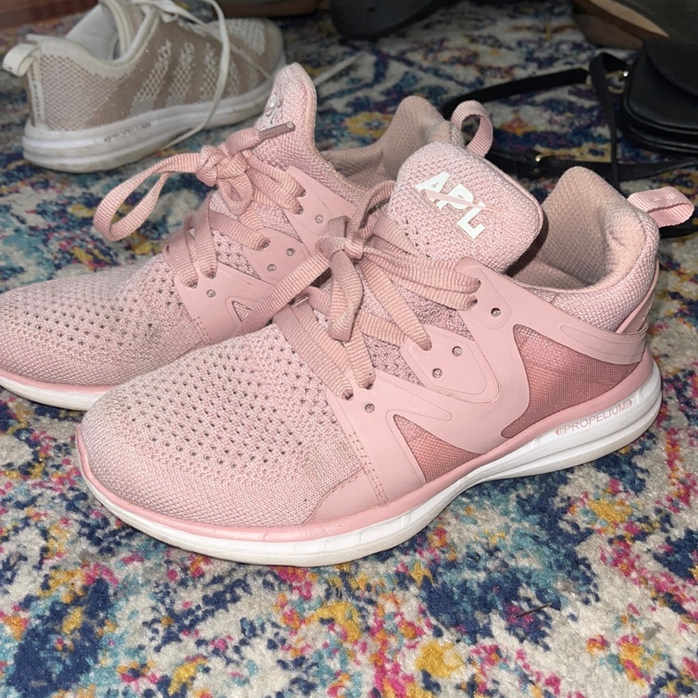 Dusty Rose APL sneakers size 6